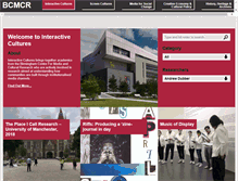 Tablet Screenshot of interactivecultures.org